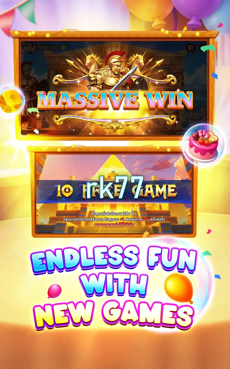 rk77 Tangkapan Layar